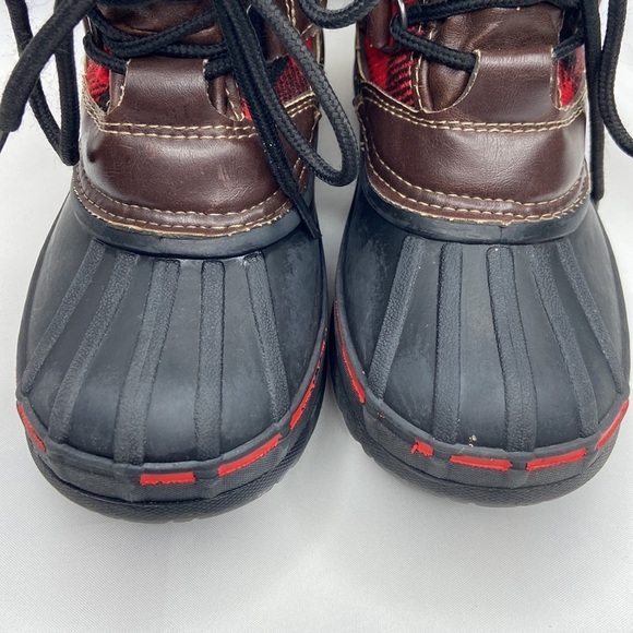 Tamarack Youth Plaid Winter Pac Thinsulate Insulation Boots Size 13 - Picture 8 of 16